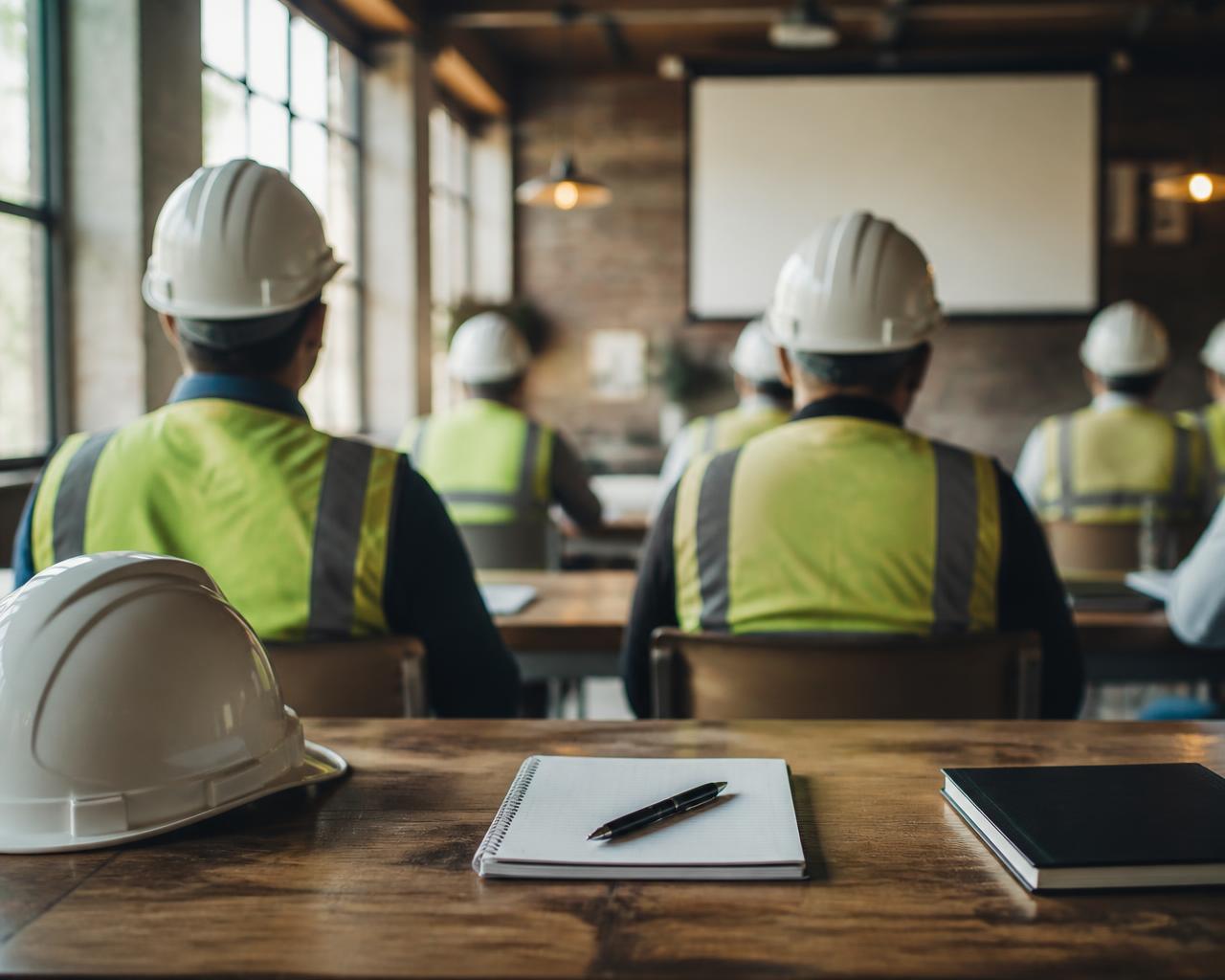 Sessione di formazione sulla sicurezza in aula